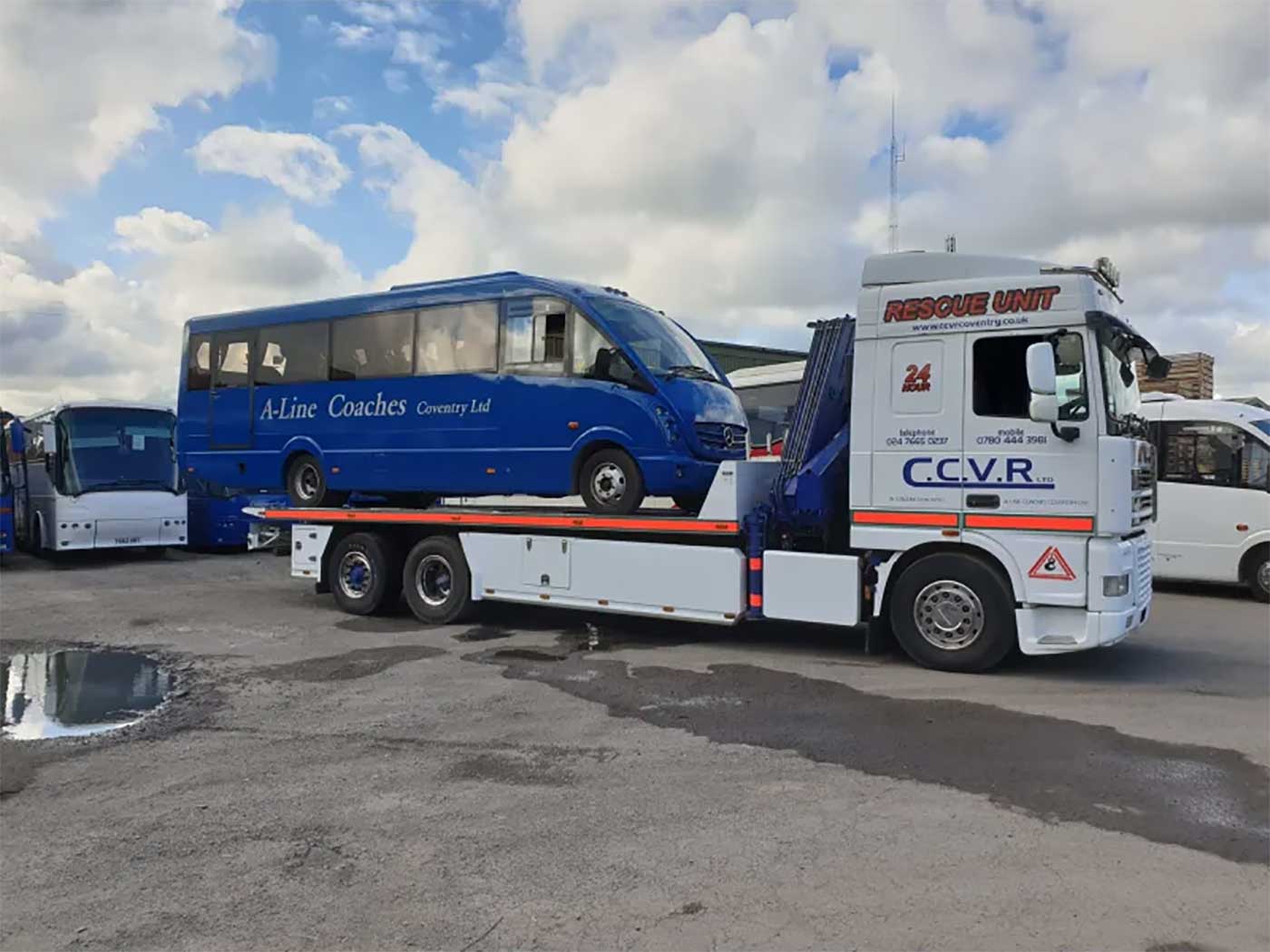 Vehicle recovery services in Coventry